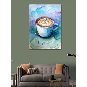 Kanvas Tablo Cappuccino Kahve