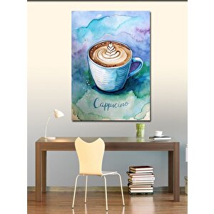 Kanvas Tablo Cappuccino Kahve