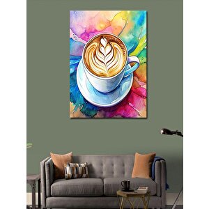 Kanvas Tablo Kahve Cafe Art