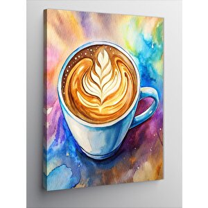 Kanvas Tablo Kahve Coffe Art
