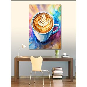 Kanvas Tablo Kahve Coffe Art