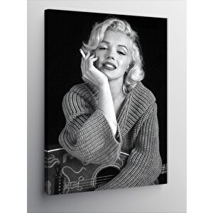 Kanvas Tablo Marilyn Monroe Ve Gitar