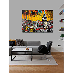 Kanvas Tablo Galata Kulesi İstanbul 100x140 cm