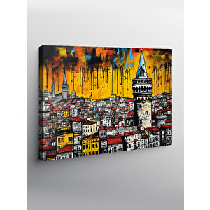 Kanvas Tablo Galata Kulesi İstanbul