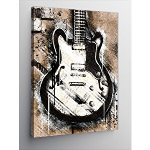 Kanvas Tablo Elektro Gitar