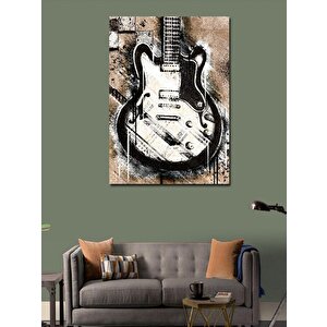 Kanvas Tablo Elektro Gitar
