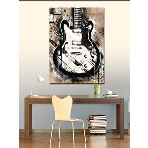 Kanvas Tablo Elektro Gitar