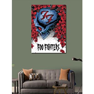 Kanvas Tablo Foo Fighters Müzik Grubu 70x100 cm