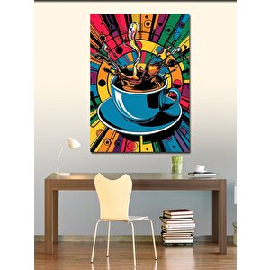 Kanvas Tablo Kahve Fincanı 70x100 cm