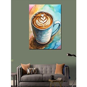 Kanvas Tablo Kahve Coffe Art