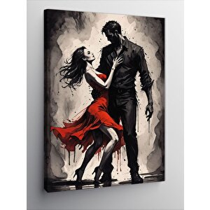 Kanvas Tablo Dans Eden Çift