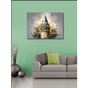 Kanvas Tablo İstanbul Galata Kulesi 100x140 cm