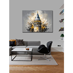 Kanvas Tablo İstanbul Galata Kulesi 100x140 cm