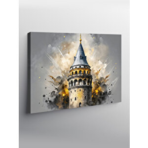 Kanvas Tablo İstanbul Galata Kulesi