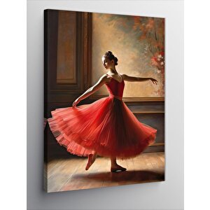 Kanvas Tablo Bale Yapan Kız 70x100 cm