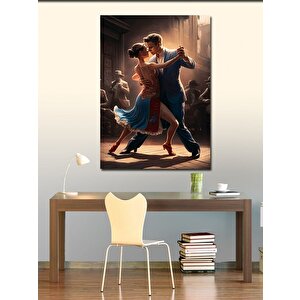 Kanvas Tablo Dans Eden Çift 100x140 cm