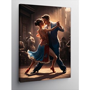 Kanvas Tablo Dans Eden Çift
