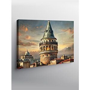 Kanvas Tablo İstanbul Galata Kulesi