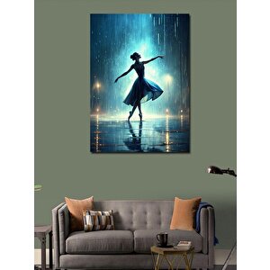 Kanvas Tablo Balerin Kadın 70x100 cm