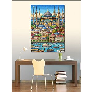 Kanvas Tablo Minyatür Cami