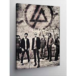 Kanvas Tablo Linkin Park Müzik Grubu 100x140 cm