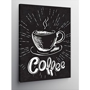 Kanvas Tablo Kahve Temalı 70x100 cm