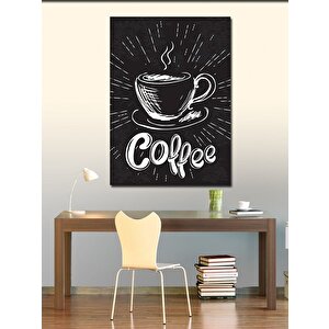Kanvas Tablo Kahve Temalı 70x100 cm