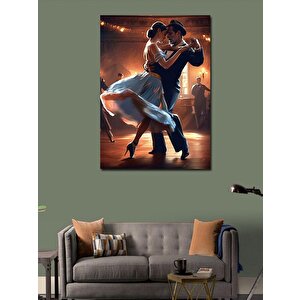 Kanvas Tablo Dans Eden Çift 70x100 cm