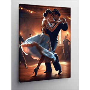 Kanvas Tablo Dans Eden Çift