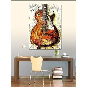 Kanvas Tablo Gibson Gitar 70x100 cm