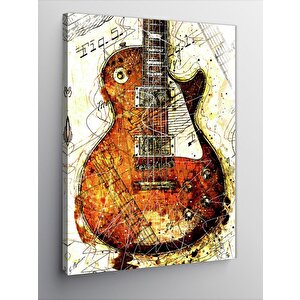 Kanvas Tablo Gibson Gitar