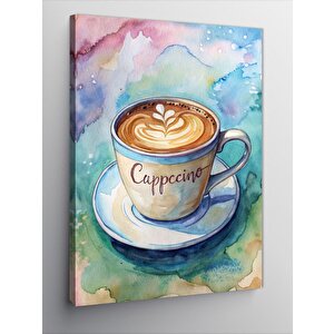 Kanvas Tablo Cappuccino Kahve 70x100 cm