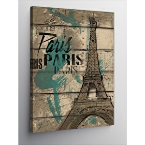 Kanvas Tablo Paris Eyfel Kulesi
