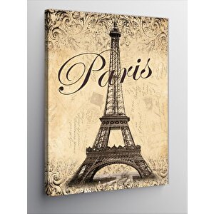 Kanvas Tablo Paris Eyfel Kulesi 100x140 cm