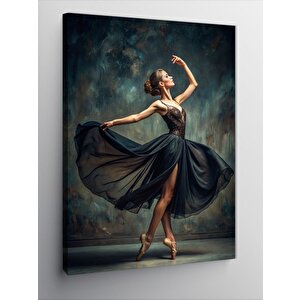 Kanvas Tablo Balerin Kadın 70x100 cm