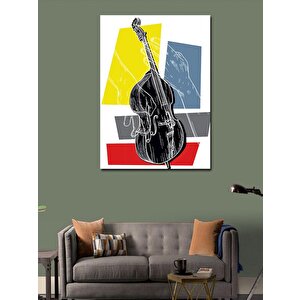 Kanvas Tablo Keman 70x100 cm