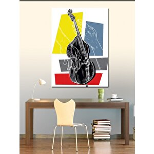 Kanvas Tablo Keman 70x100 cm