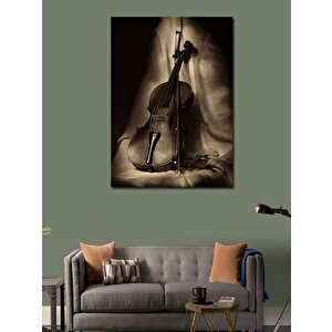 Kanvas Tablo Keman 70x100 cm