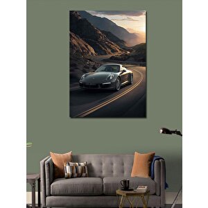 Kanvas Tablo Spor Araba 100x140 cm