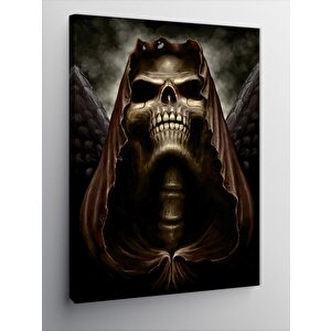 Kanvas Tablo Azrail İskelet 70x100 cm