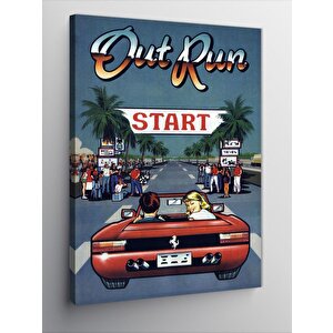 Kanvas Tablo Out Run