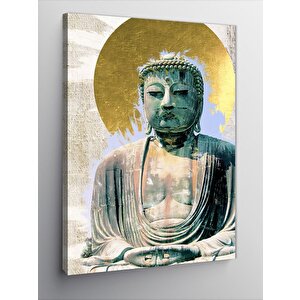 Kanvas Tablo Buda Heykeli 100x140 cm