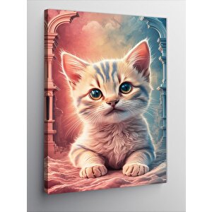 Kanvas Tablo Yavru Kedi 70x100 cm