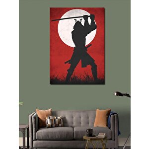 Kanvas Tablo Samuray 70x100 cm