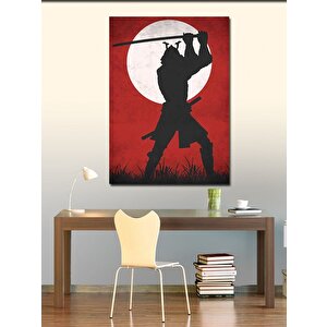 Kanvas Tablo Samuray 70x100 cm