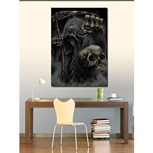 Kanvas Tablo Azrail İskelet 70x100 cm