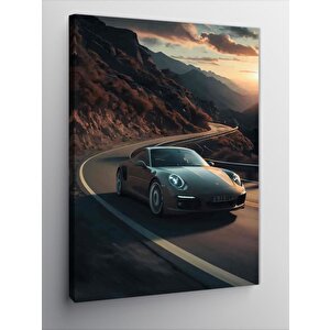 Kanvas Tablo Spor Araba 70x100 cm