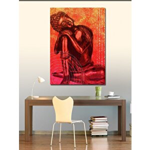 Kanvas Tablo Buda Heykeli 100x140 cm