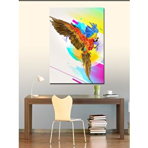 Kanvas Tablo Uçan Papağan 70x100 cm