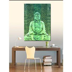 Kanvas Tablo Buda Heykeli 100x140 cm